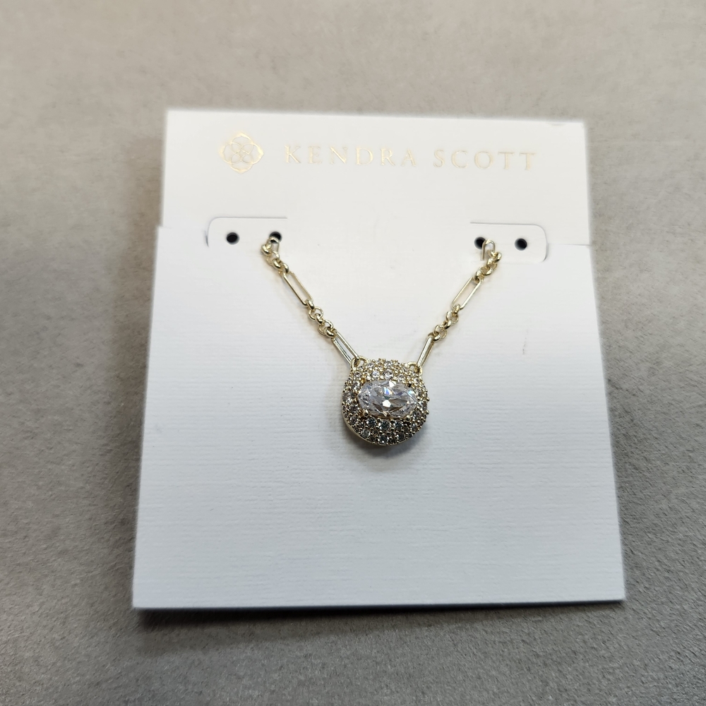 NWT Kendra Scott Gold-Tone Bella Necklace